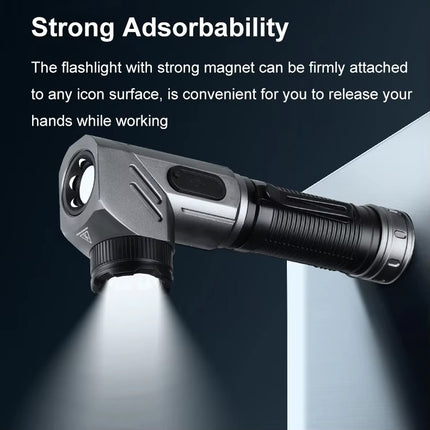 Rotate Flashlight LED Work Light Torch