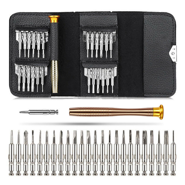 25 in 1 Pro Repair Tool Screwdriver Kit For Macbook Air Smart Phones Macbook Pro - salelink.co.nz