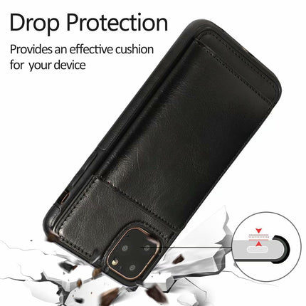 iPhone 11 Pro Max Case Wallet - Black