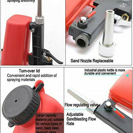 Sandblasting Gun Rust Removal Sand Blaster
