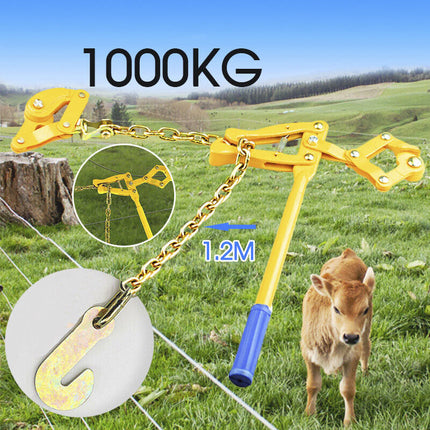 Fence Wire Fencing Strainer Plain & Barbed Chain Repair Tool