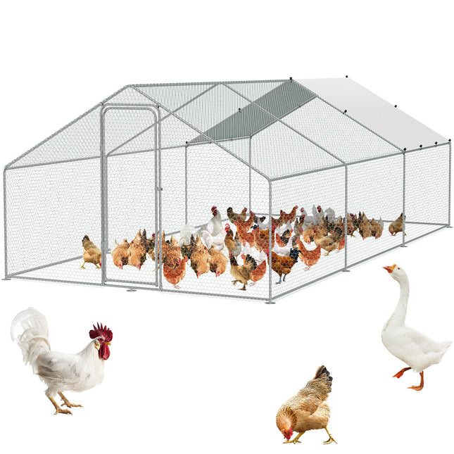 Chicken Coop Run 3x6x2M - salelink.co.nz