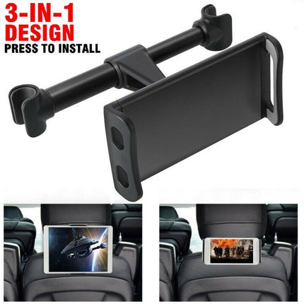 Universal Car Seat Back Headrest Mount Holder for 4.7~10.5" iPad Phone Tablet - salelink.co.nz