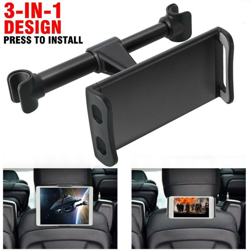 Universal Car Seat Back Headrest Mount Holder for 4.7~10.5" iPad Phone Tablet - salelink.co.nz