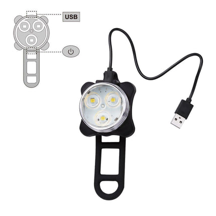 Bicycle Bike Lights Front Rear Tail Light Lamp