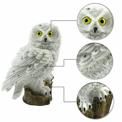 Garden Solar Lights Outdoor Decor Waterproof Night Owl Bird