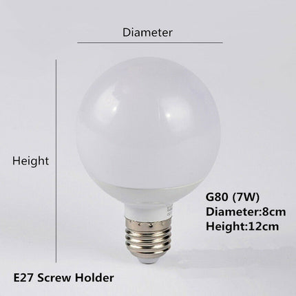 E27 LED White Bulb 7W - Cool White - salelink.co.nz