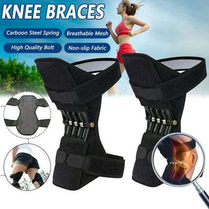 Knee Leg Stabilizer Pads Lift Joint Support Powerful Rebound Spring Force - salelink.co.nz
