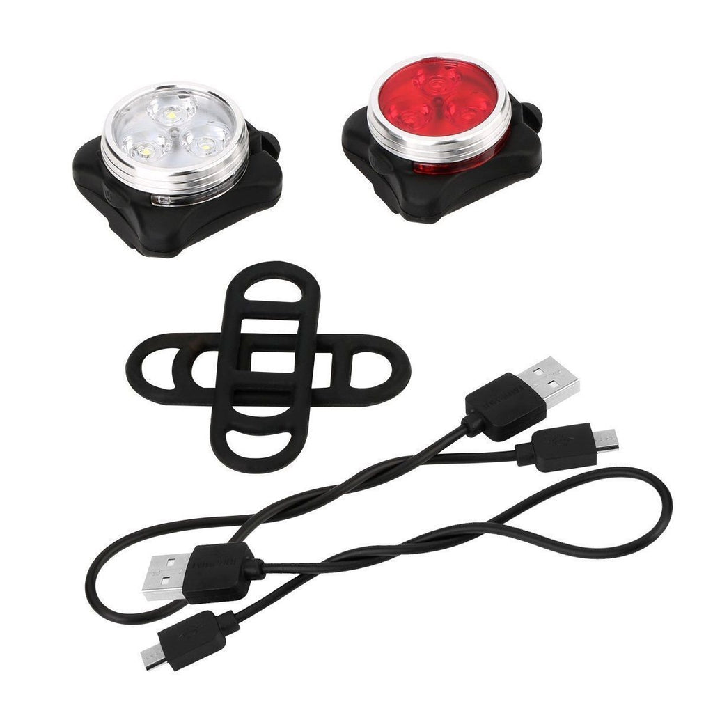 Bicycle Bike Lights Front Rear Tail Light Lamp