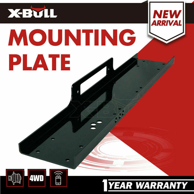 X-BULL Winch Mounting Plate Cradle 8000-13000lbs New Universal Truck TrailerATV - salelink.co.nz