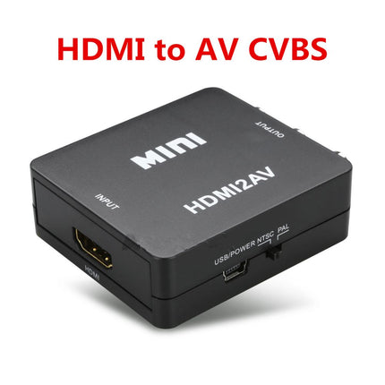 HDMI to RCA AV CVBS 3RCA Video Converter Adapter - salelink.co.nz