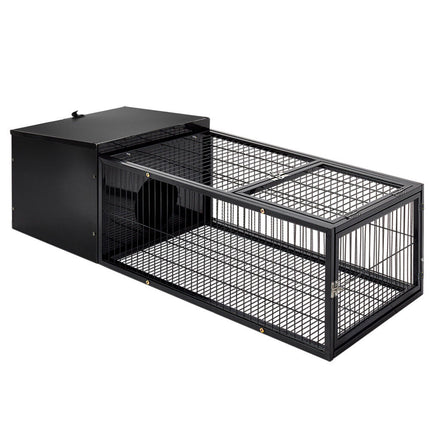 120cm Rabbit Cage Rabbit Hutch Pet Cage Playpen Enclosure Run