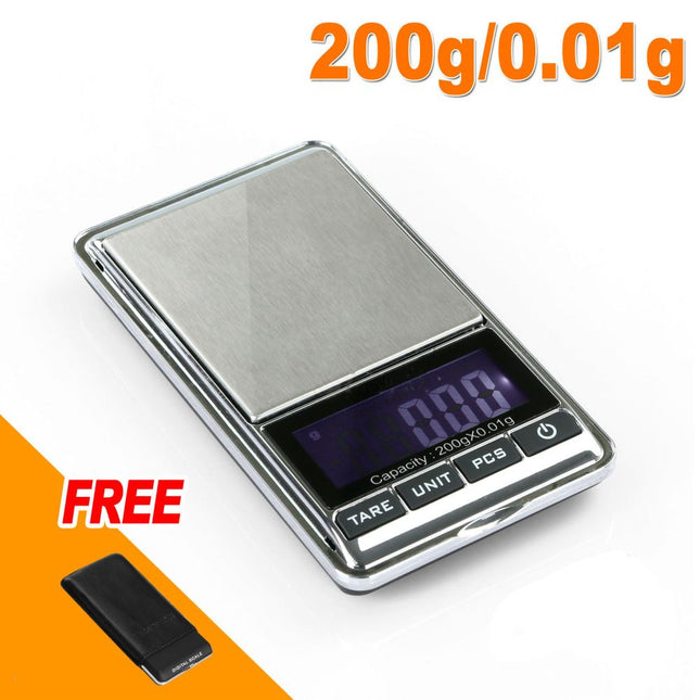 200g 0.01g Weight Jewellery Electronic Pocket Scale - salelink.co.nz