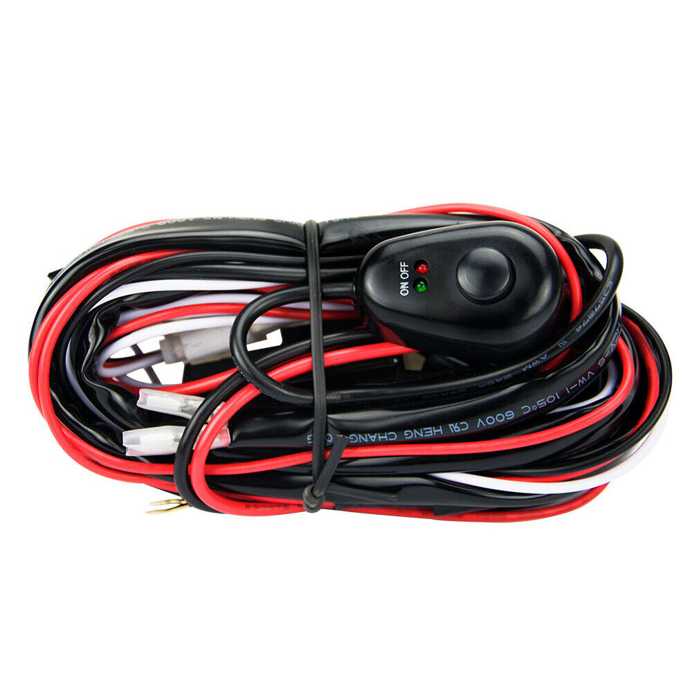 12V LED Light Bar Wiring Harness Loom