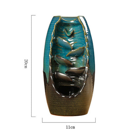 Tiered Backflow Incense Burner with Free Cones