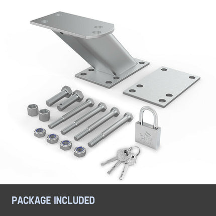 Spare Wheel Carrier Bracket Tyre Holder For Trailer Caravan Boat - salelink.co.nz
