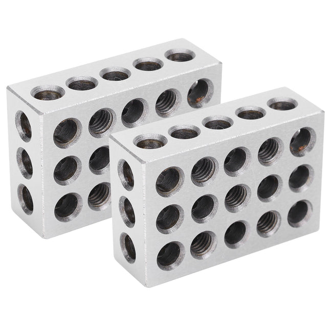 23 Holes 1-2-3 Blocks Machinist Metalworking Woodworking - salelink.co.nz
