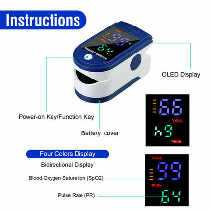 Finger Pulse Oximeter - salelink.co.nz