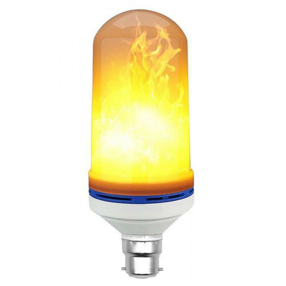 B22 5W LED Burning Light Flicker Flame Bulb Fire Effect