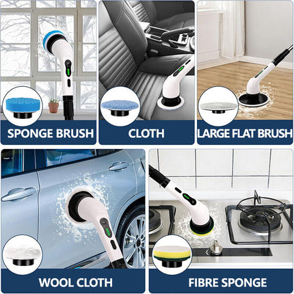 Electric Cleaning Brush Spin Scrubber