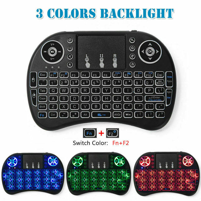 Mini Wireless Keyboard with Touchpad for TV PC android SNU