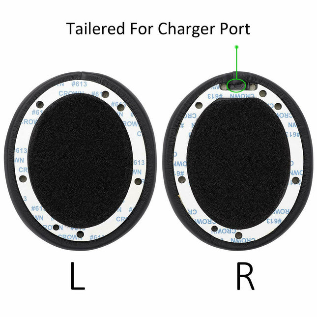 Titanium Gray Replacement Ear Pads for Beats Solo 2 3 Headphone Earpads
