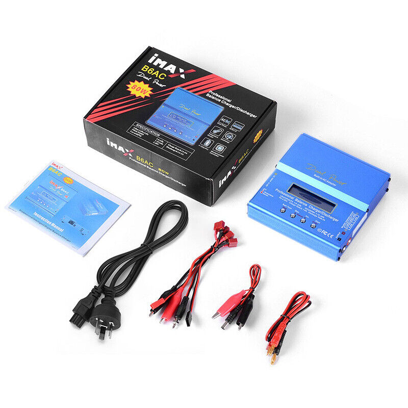 iMax B6AC 80W RC Lipo NiMh Digital Battery Balance Charger