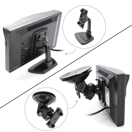 Wireless 5" Monitor Reverse Camera Rear View Parking - salelink.co.nz