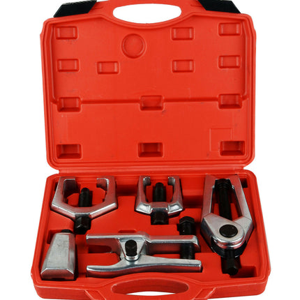 5pcs Front End Service Tool Kit Ball Joint Tie Rod Set Pitman Arm Puller Remover