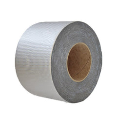 10cmx5M Waterproof Tape Butyl Seal Rubber Roof Repair Aluminum Foil Tape - salelink.co.nz