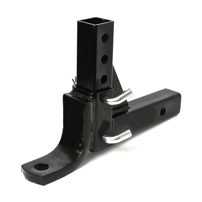 Adjustable Towbar Tow Bar Ball Mount Hitch Towing Trailer 4WD Car 5000lbs - salelink.co.nz