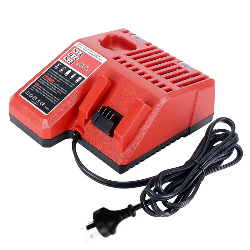 For Milwaukee M18 M12 12V-18V Li-ion Battery Charger Dual M12-18C 48-11-1840 M18