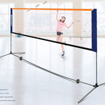 Portable Badminton Net Set 4.1m + Balls