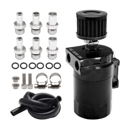 Oil Catch Can with Breather 300ml - salelink.co.nz