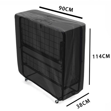 90x38x114cm Folding Bed Storage Cover