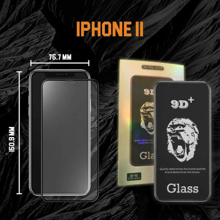 iPhone XR/ iPhone 11 9D+ Tempered Glass Screen Protector