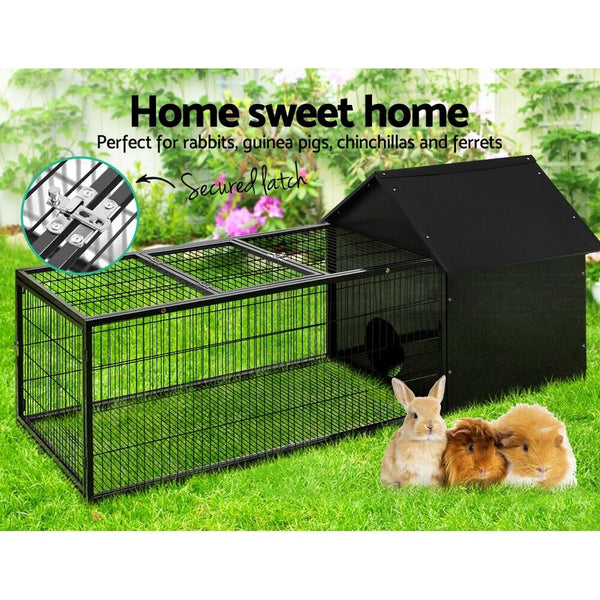 160cm Rabbit Cage Rabbit Hutch Pet Cage Playpen Enclosure Run