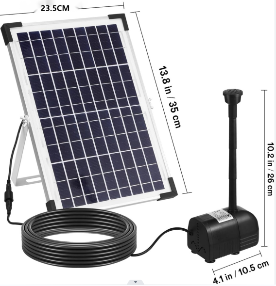 10W Solar Water Pump