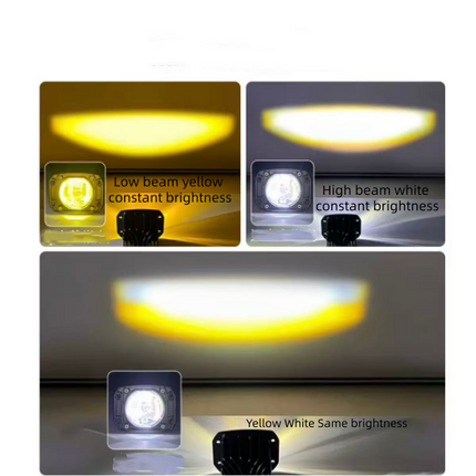 2pcs 3inch Spot Light Automotive DRL Light