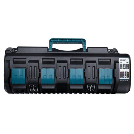 DC18SF 18V Lithium-Ion Rapid Optimum 4-Port Charger for Makita Lithium Battery
