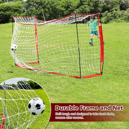 2.4x1.2m Soccer Goal Football Goal Foldable