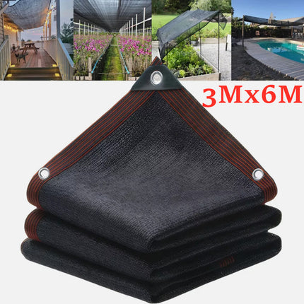 70g 95% Black Shade Cloth 3Mx6M