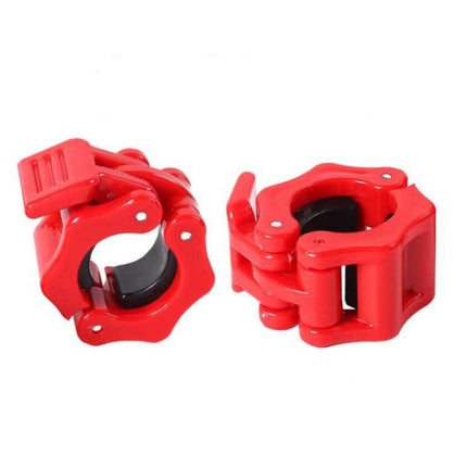 2pcs 25mm Barbell Clamps Quick Release Barbell Lock Collars Bar Weight Plates