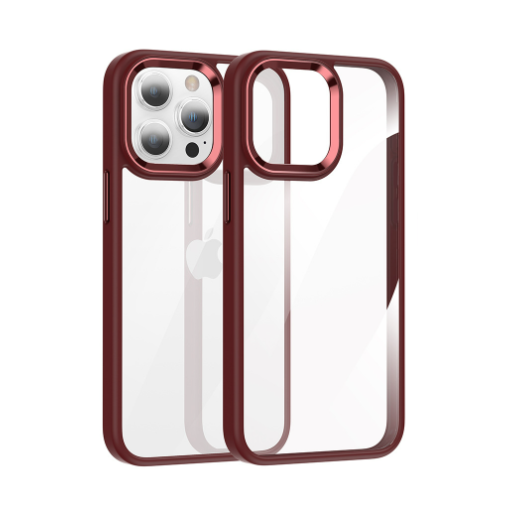 iPhone 14 Pro Max Case Wine Red