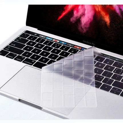 3-In-1 SET MacBook Pro 14.2 Inch Case M5 2026 A3434 M4 2025 M3 A2918 A2992 M2 M1 Clear