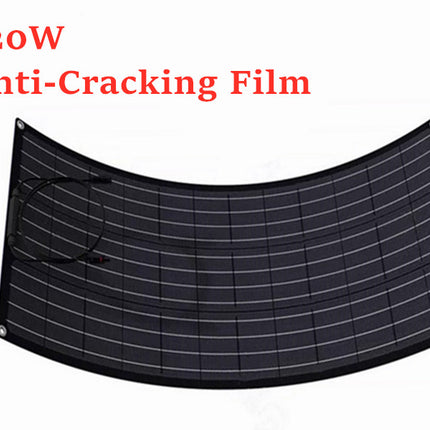 120W Flexible Solar Panel Anti-Cracking Film - salelink.co.nz