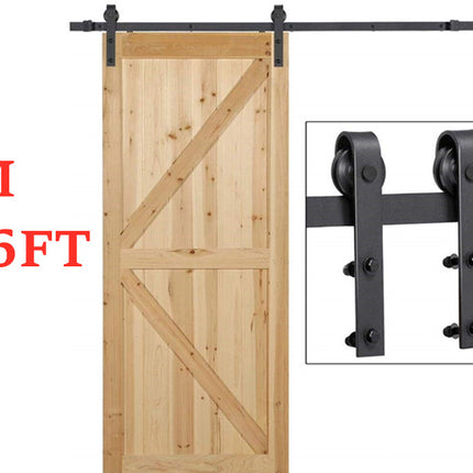 2M Sliding Barn Door Hardware Kit
