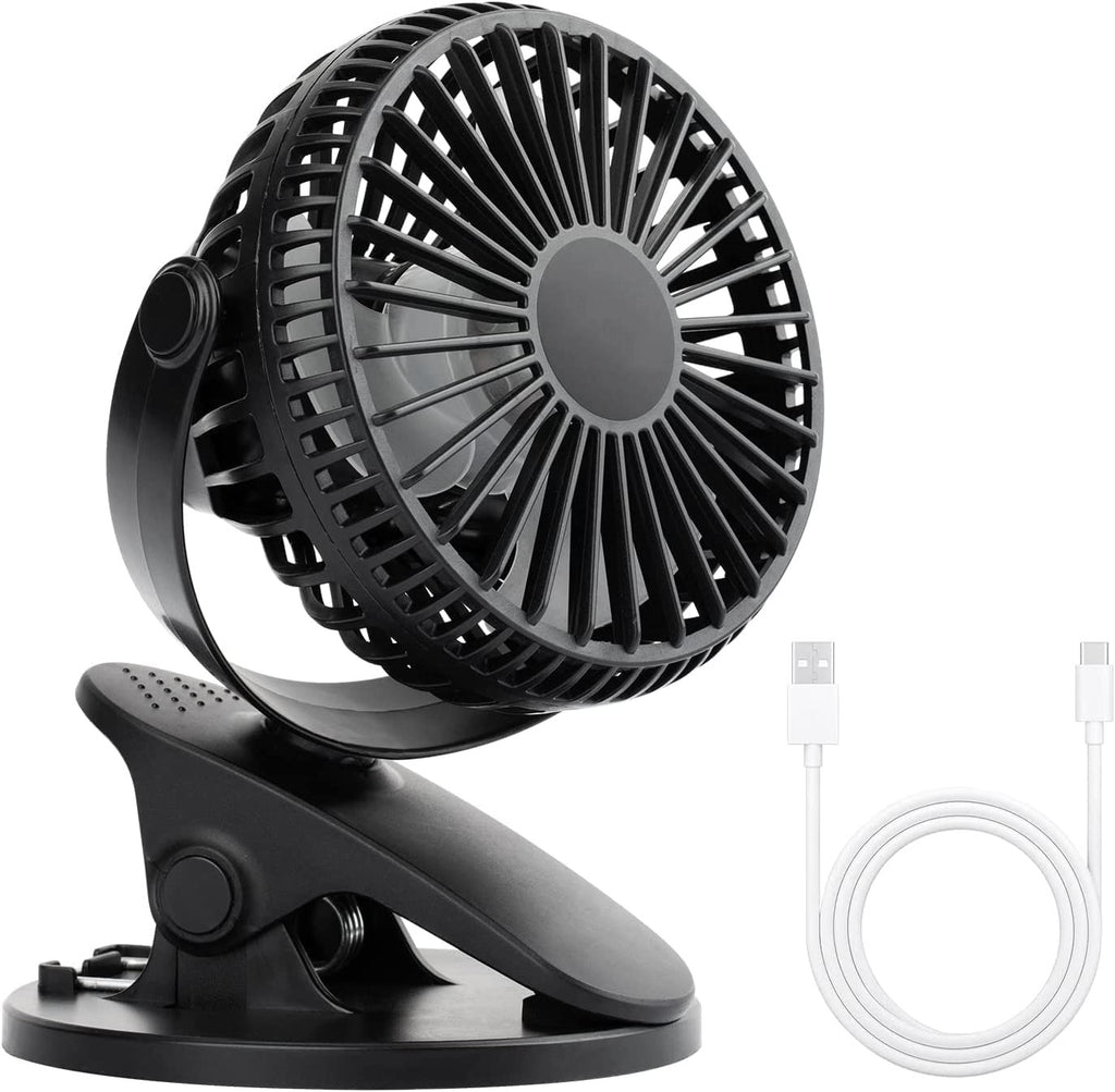 Rechargeable Desk Table Mini Fan