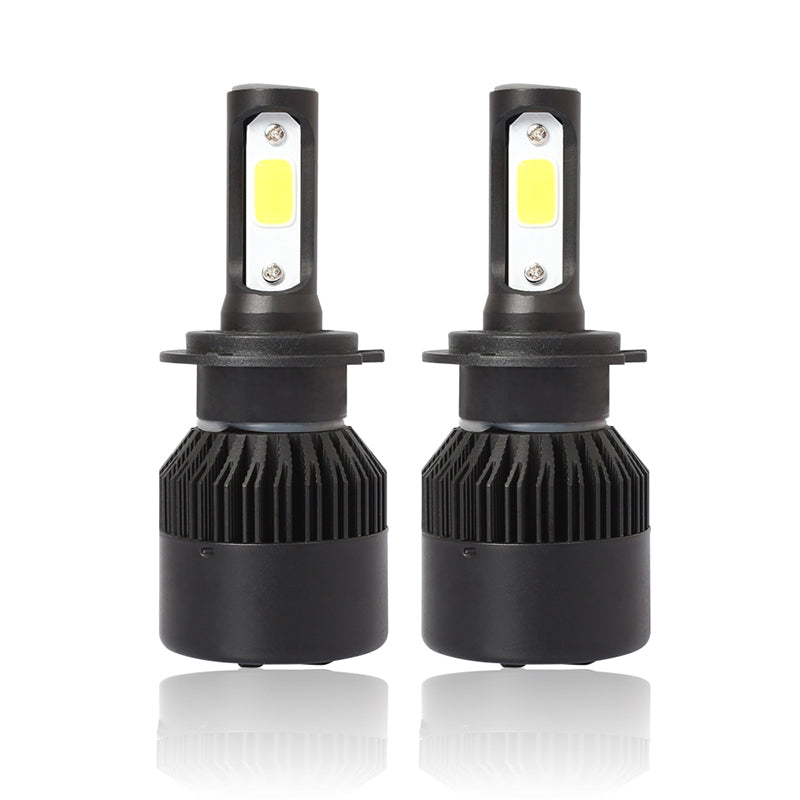1 Pair H7 LED Car Headlight Bulbs 8000LM 35W Extremely Bright