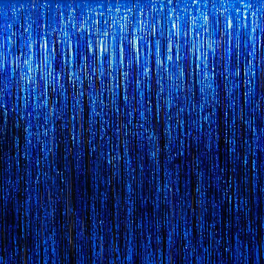 Metallic Tinsel Curtain Foil Backdrop Streamers Decor Foil Door Curtai